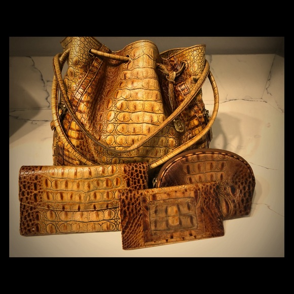 Brahmin Handbags - Vintage Brahmin! 2 pieces. Purse & wallet.